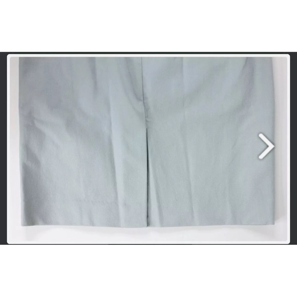 Banana Republic Womens Dress Pencil Midi Sleeveless Summer Blue size 0 MSRP $138 - Picture 10 of 10